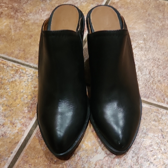 Frye Shoes - Frye Serena Mules Black Womens Size 8B
